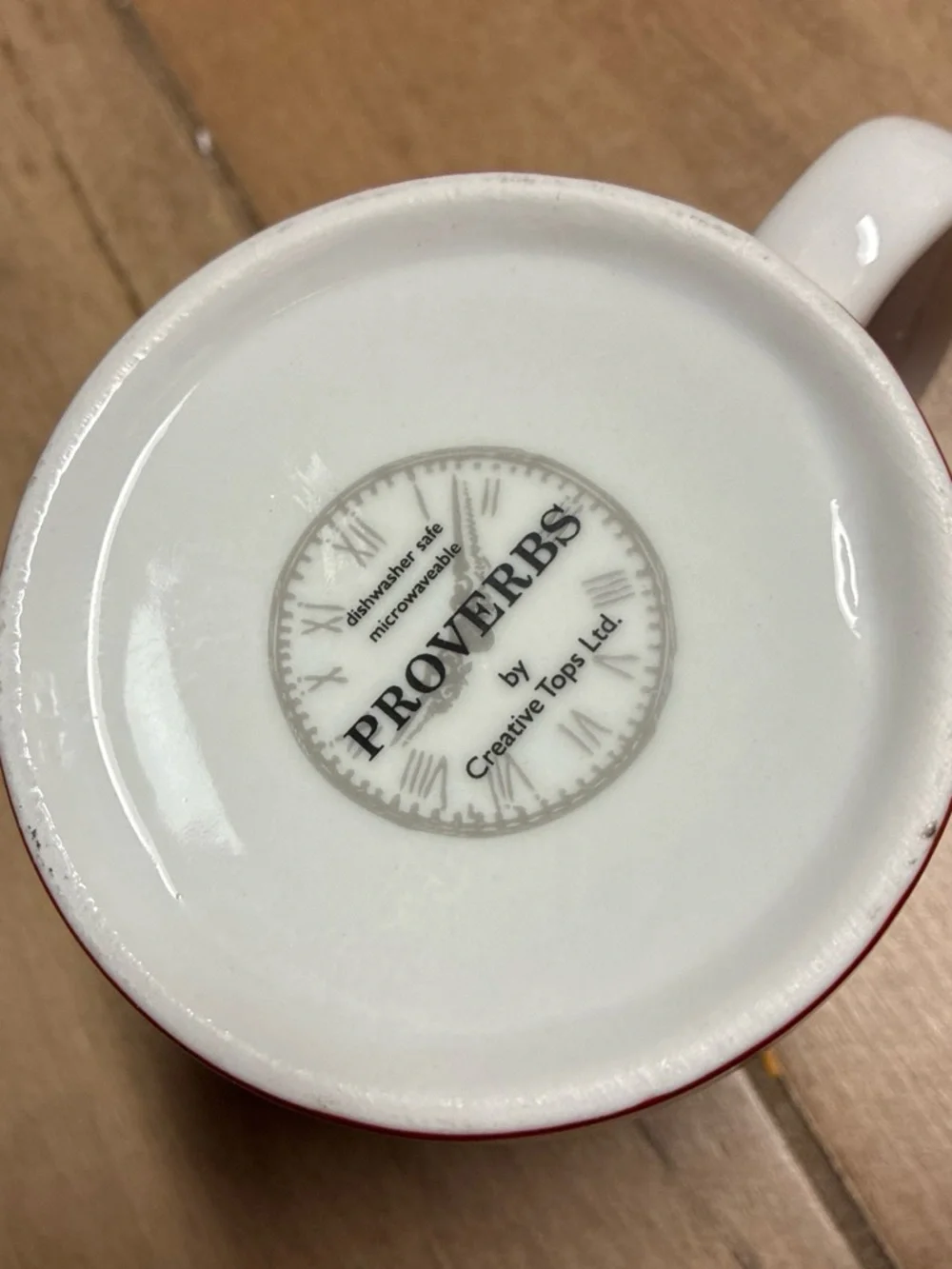 16 oz. “If you cant stand the heat” res and white mug